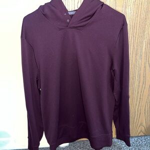 Lululemon Burgundy Hooded Sweatshirt